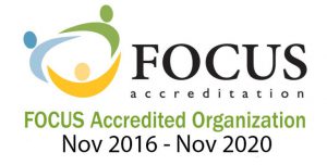 Focus Acccreditation Badge November 1026 to November 2020