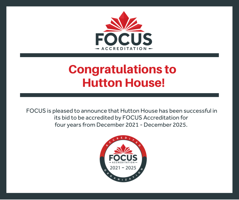 Congratulations to Hutton House